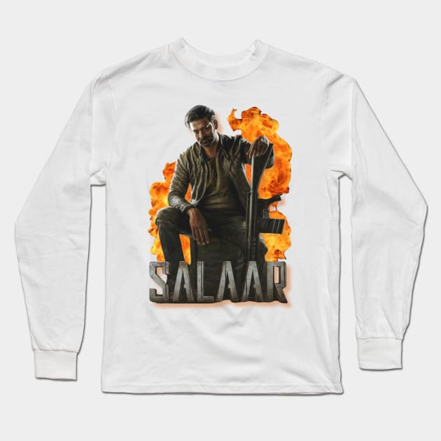 Prabhas l Salaar movie l Bollywood l Tamil Long Sleeve T-Shirt by Swag Like Desi